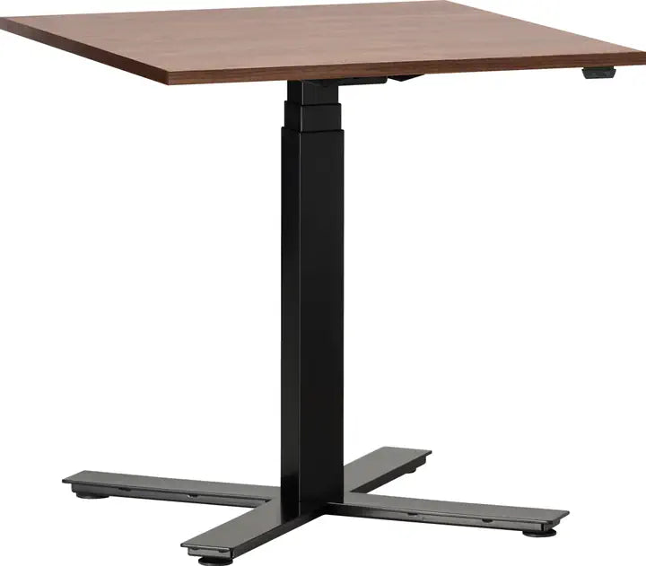 Height-adjustable square conference table