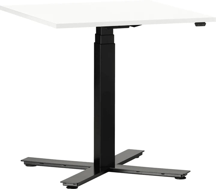 Height-adjustable square conference table