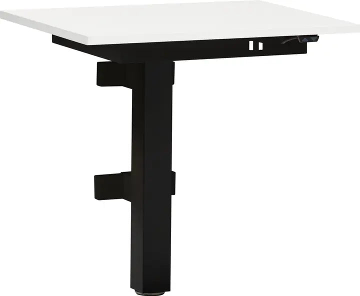 Height-adjustable wall table 65cm
