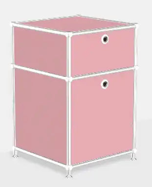 SALE: Container 40x40x63cm, Hellrosa RAL 3015