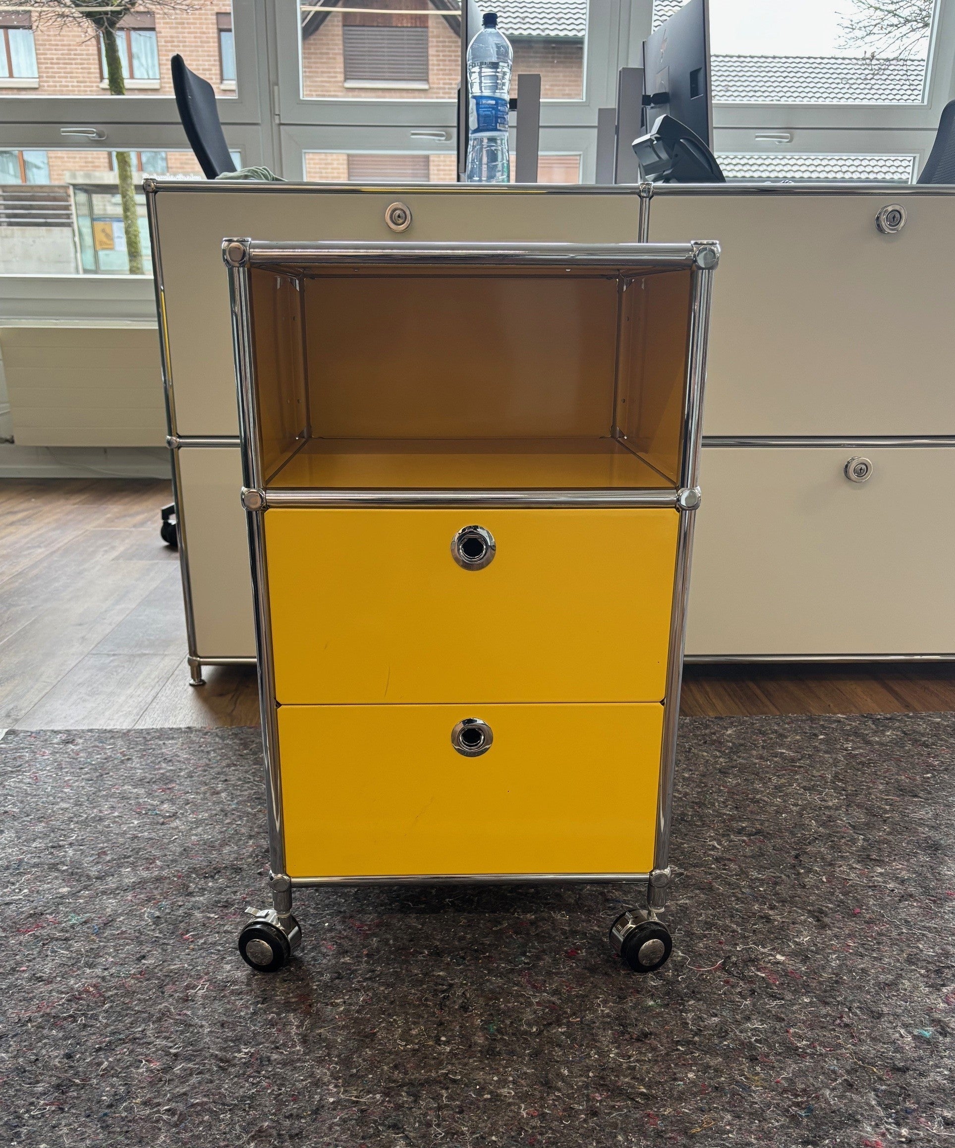 SALE: Container gelb,  2 Schubladen