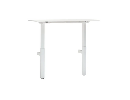 SOLDES : Bureau ECCO réglable en hauteur, blanc, 135 x 70 cm