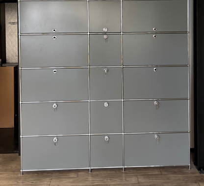 SALE: Highboard dark grey/white 190x40x271cm