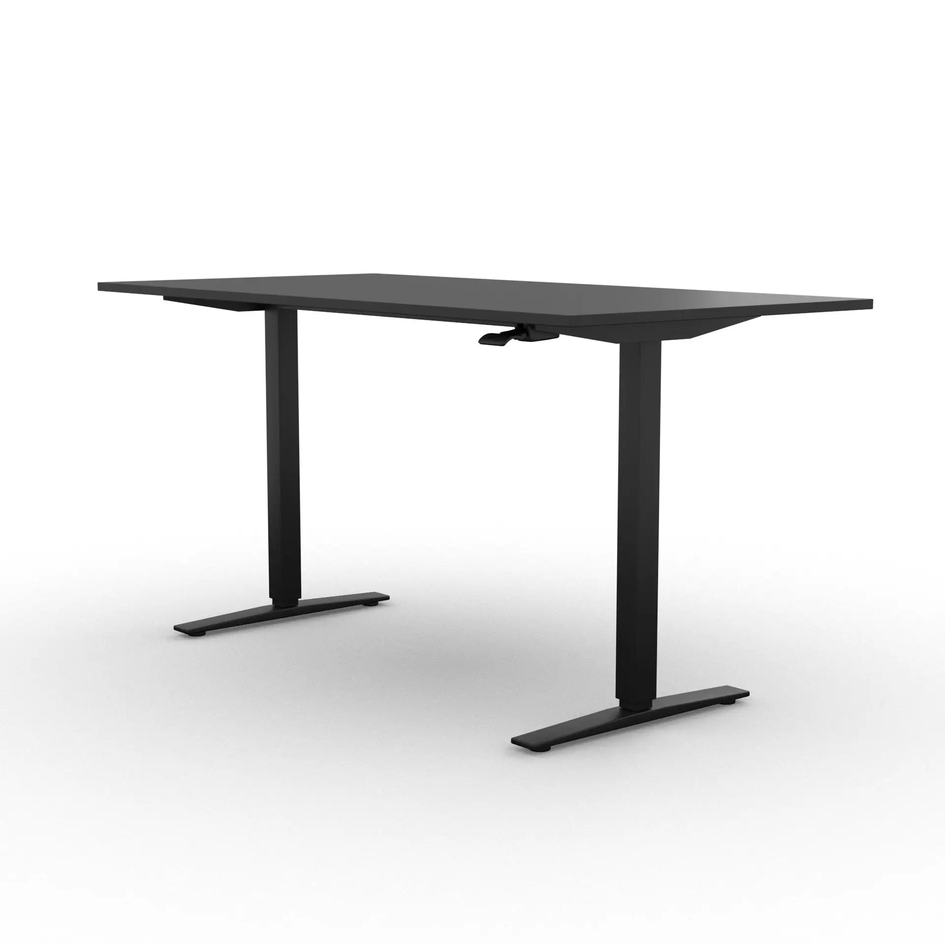 SALE: ECCO höhenverstellbarer Schreibtisch 135x70cm schwarz
