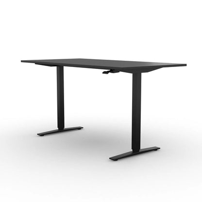 SALE: ECCO höhenverstellbarer Schreibtisch 135x70cm schwarz