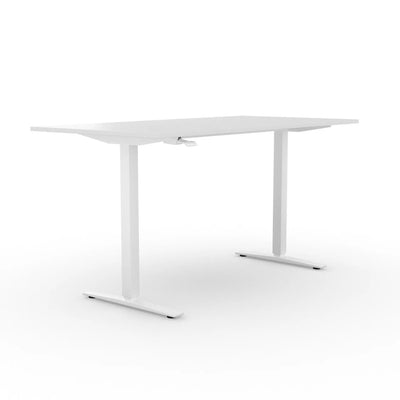 SALE: ECCO height-adjustable desk white 135x70cm