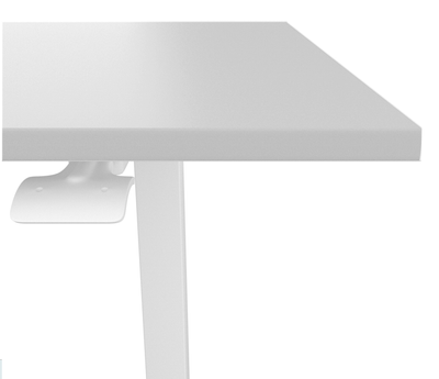 SALE: ECCO höhenverstellbarer Schreibtisch weiss/hellgrau  135x70cm