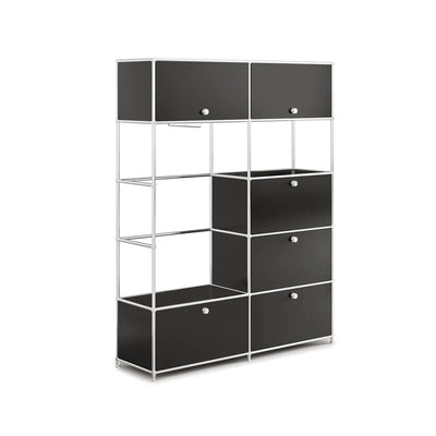 Wardrobe in classic black