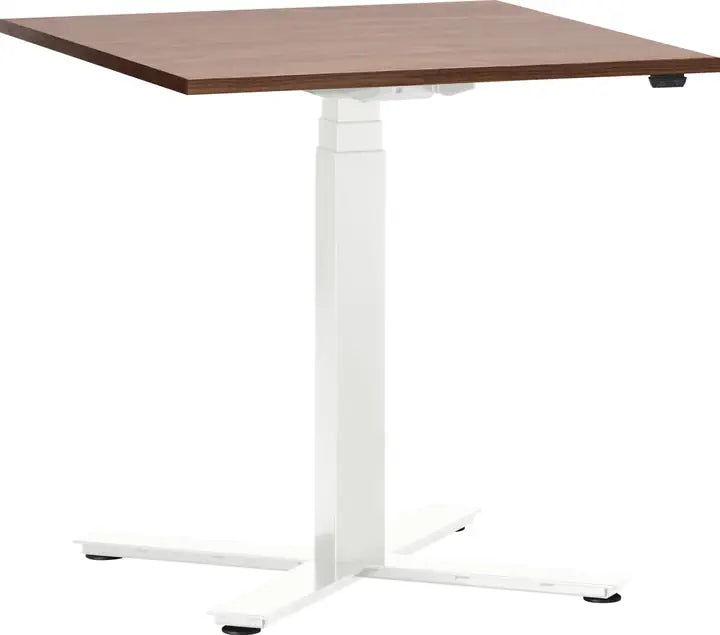 Height-adjustable square conference table