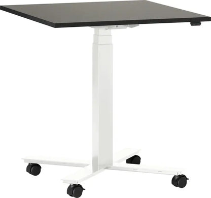 Height-adjustable square conference table
