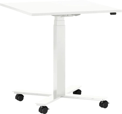 Height-adjustable square conference table