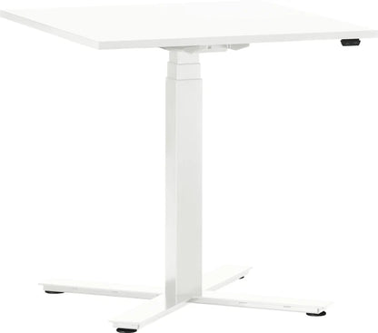 Height-adjustable square conference table