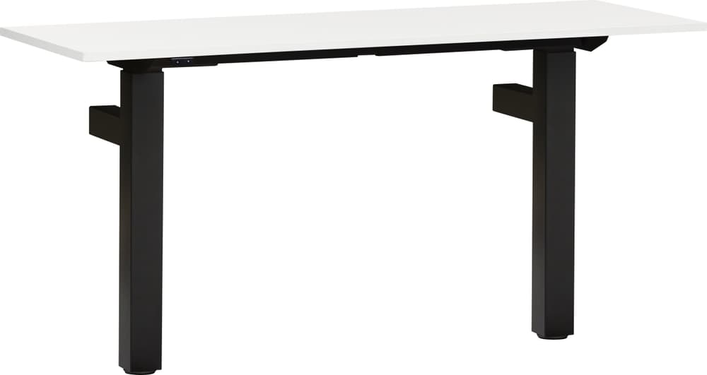 Height-adjustable wall table 140cm