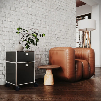 Rollcontainer mit 2 Schubladen