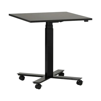 Height-adjustable square conference table
