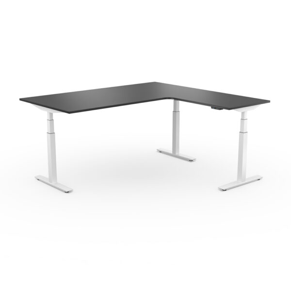 Höhenverstellbarer Schreibtisch Flexcube Profi  Ecktisch