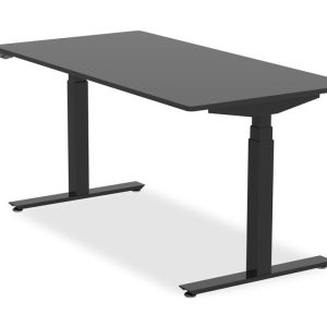 Flexcube HOME elektr. Pult 180x80cm schwarz/schwarz
