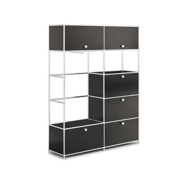 Wardrobe in classic black