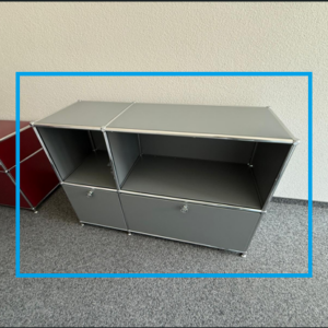 Sideboard Dunkelgrau 115x40x81cm